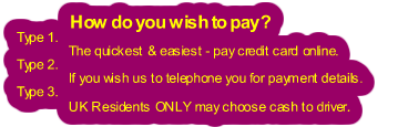 Choose your payment method...