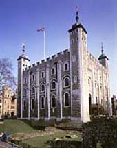 The Whitew Tower - the original Tower of London Building. Now this is in the centre of the Tower of London and contaiins the Crowns Jewels, including the worlds biggest Diamond.